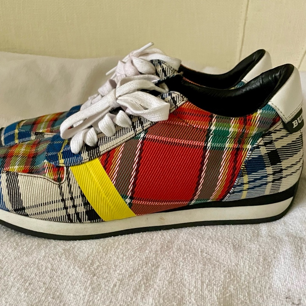 Burberry A L F AMELIA TARTAN SINK ACHLY SNEAKERS